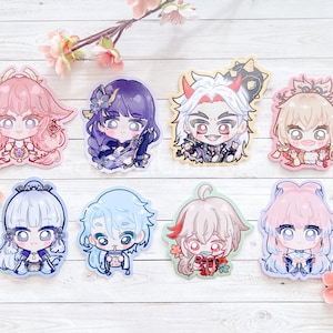 Genshin Inazuma Character Stickers