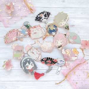 Discounted | 6pc Enamel Pin Grab Bag, Mystery Seconds Pin Grab Bag, Gatcha Bag