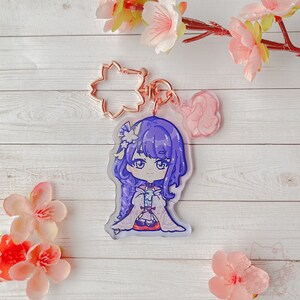 Genshin Raiden Acrylic Charm