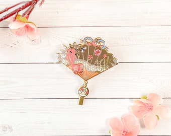 Inazuma Naganohara Yoimiya Inspired Enamel Pin