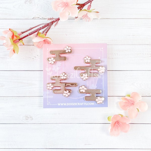Sakura Rauchwolkenfüller Emaille Pin
