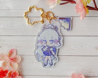Genshin Ayaka Acrylic Charm
