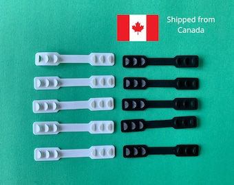 Protège-oreilles réglables en plastique : sangle confort du masque