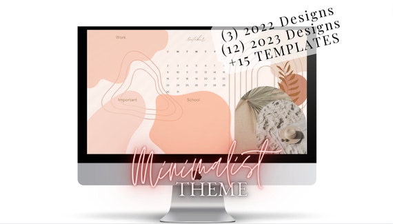 Minimalist Elegant Templates for Desktop Backgrounds 15 - Etsy