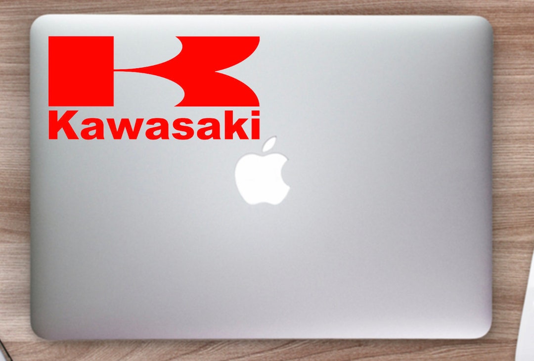 Kawasaki Vinyl Decal Motorcycle Decals Riding Sticker Etsy