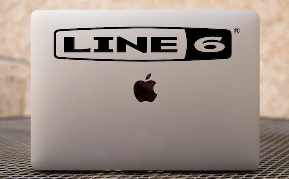 Line 6 Effects & Amps Vinyl Sticker Decal 