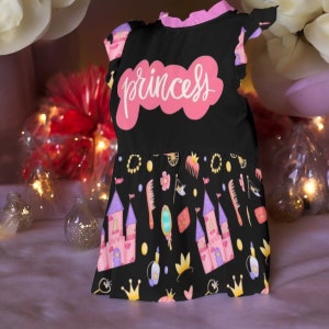 ABDL Goth Princess Baby Doll Top