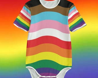 Pride Stripes LittleDreamzzz Made by Artist Bodysuit