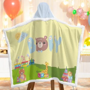 Adult Baby Little Bear Blanket