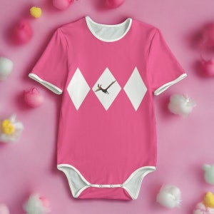 Body rose bébé dinosaure adulte
