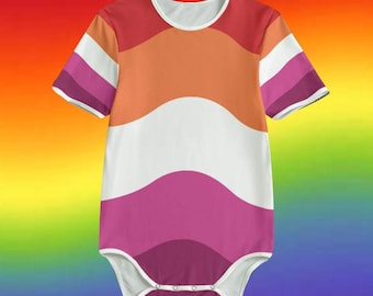 Pride Lesbian LittleDreamzzz Made by Artist Bodysuit