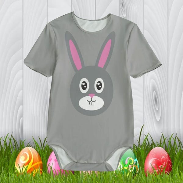 Easter Bunny Adult Baby Bodysuit
