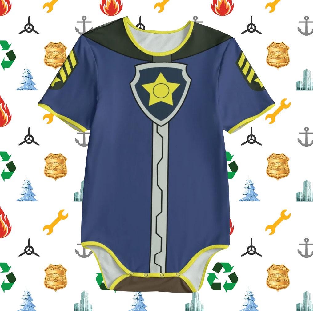 LittleDreamzzz Chase onesie