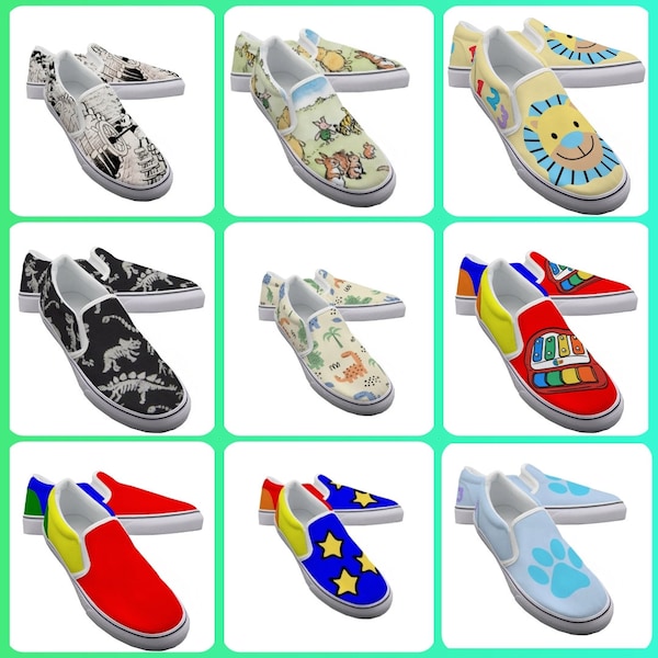 Adult Baby ABDL Slip On Shoes Women's Prince Collection