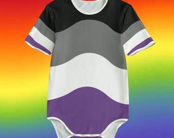 Pride Asexual LittleDreamzzz Made by Artist Bodysuit