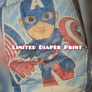 1 Limited Soldier Print ABDL Diaper Nappies