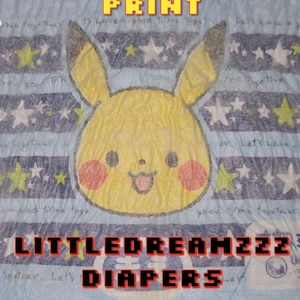 Rare limited print by LittleDreamzzz Diapers Nappies