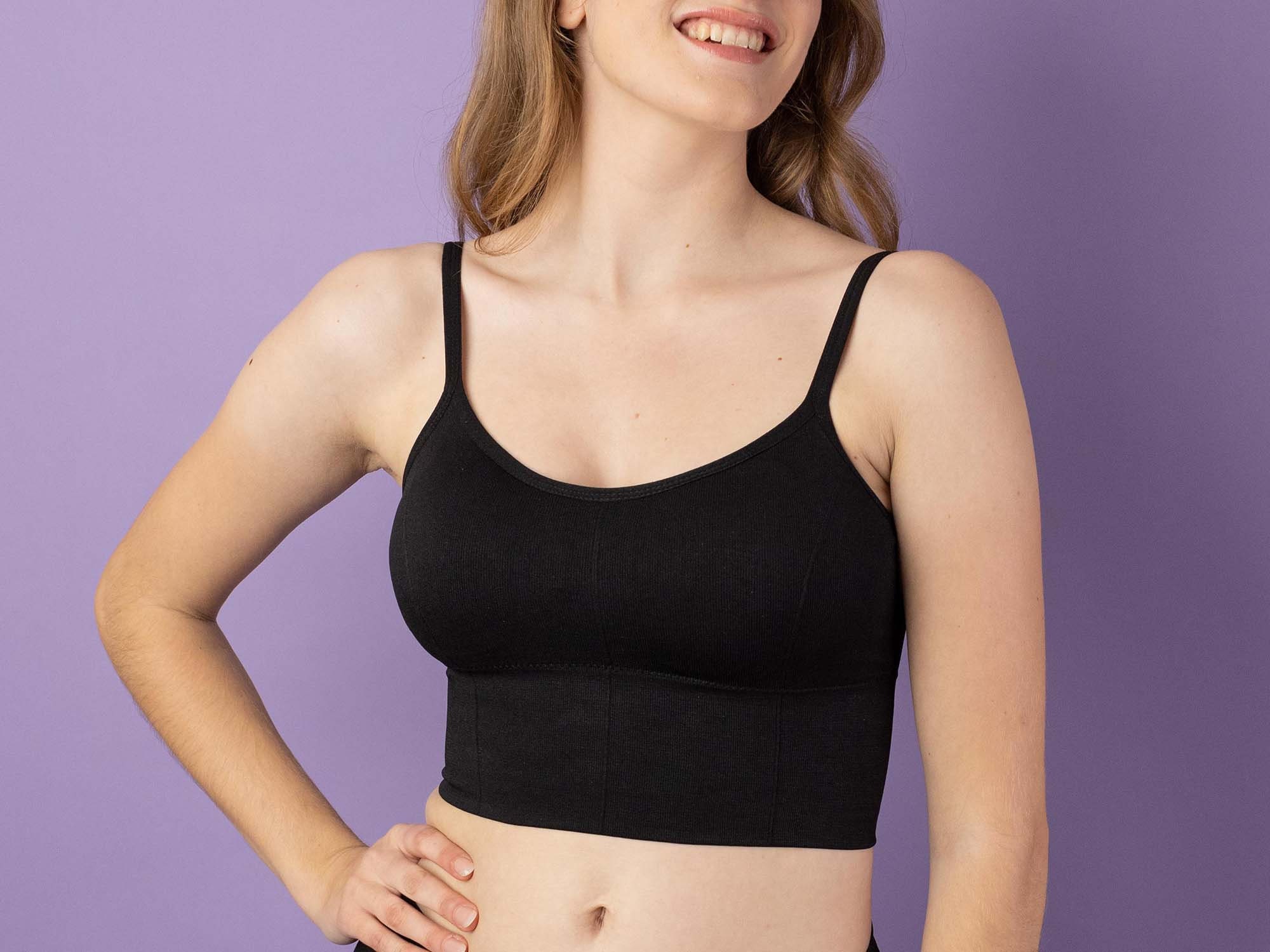 low back wireless bra