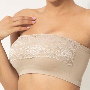 Seamless Bandeau Top Tube Bra (269-N19) - No.1 Eco-Friendly Bra In