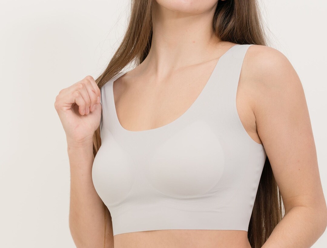 Wireless Bra, Invisible Bra, Noshow Bra, Everyday Bra, Tshirt Bra for Everyday Wear