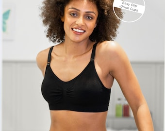 Seamless Nursing Bra for Women: Maternity Comfort, Everyday Nursing Lingerie, Everyday Wear for Moms, Women’s Underwear
