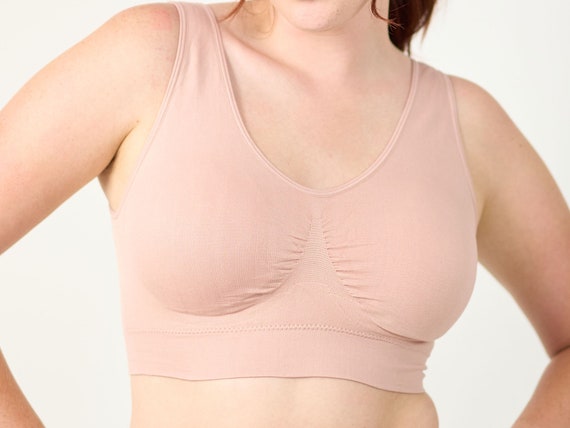 Wireless Sports Bra, All Day Comfort Bra, Seamless Yoga Bra