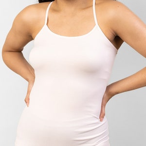 Wirefree Camisoles, Women&#39;s Seamless Camisoles, Adjustable Spaghetti Strap Camisole, Wireless Cami Top, Women Basic Undershirt, One Size