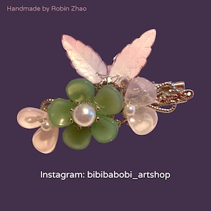 Cherry Blossom Sakura Hair Clip 2 Styles