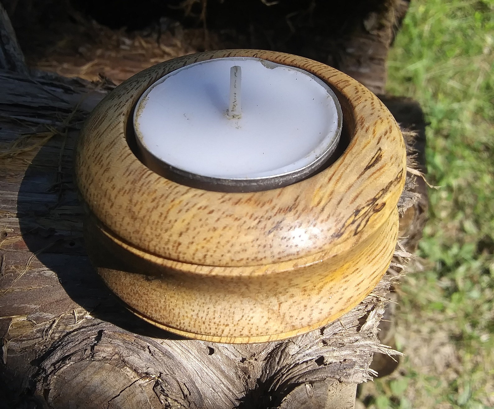 Wood Votive Candle Holders Etsy