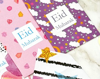 10 Eid Envelopes Eid Money Envelopes Cash Envelopes Eid Mubarak Gifts Eid Party Favours Eid Money Gift Envelope 10 Eidi Envelopes Kids Gifts