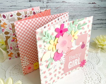 Baby Shower Gift Baby Girl Gift New Baby Gift Baby Memory Keepsake Baby Photo Album Baby Girl Memory Book Gift for New Mom Gift for Parents