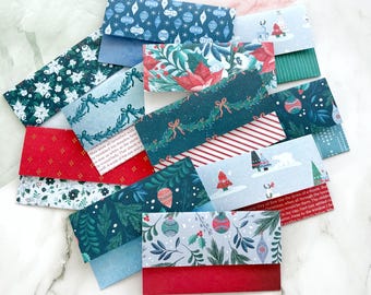Festive Christmas envelopes Money gift envelope Christmas cash gift Christmas cash envelopes Merry Christmas stationery Festive money wallet