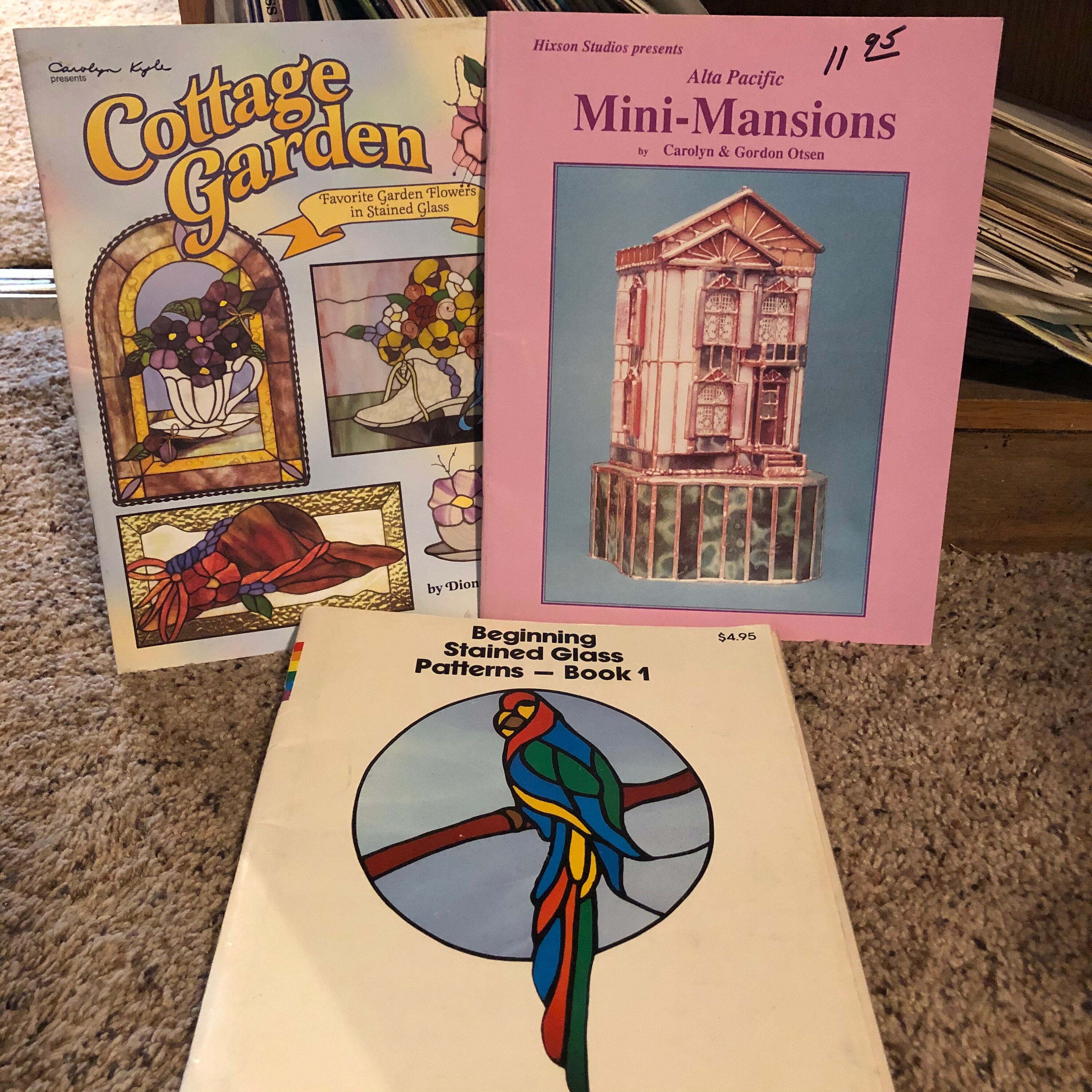 Stained Glass Book Bundle Etsy