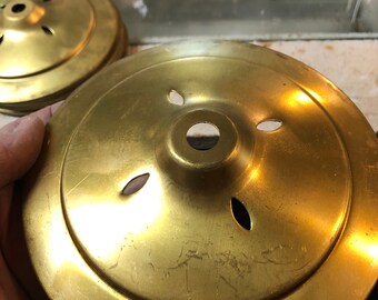 1/8 IP VC601N New 1 1/2" Polished Nickel Finish Spun Brass Vase Cap Lamp Cap 1/8 IP VC601N New 1 1/2" Polished Nickel Finish Spun Brass Vase Cap Lamp Cap
