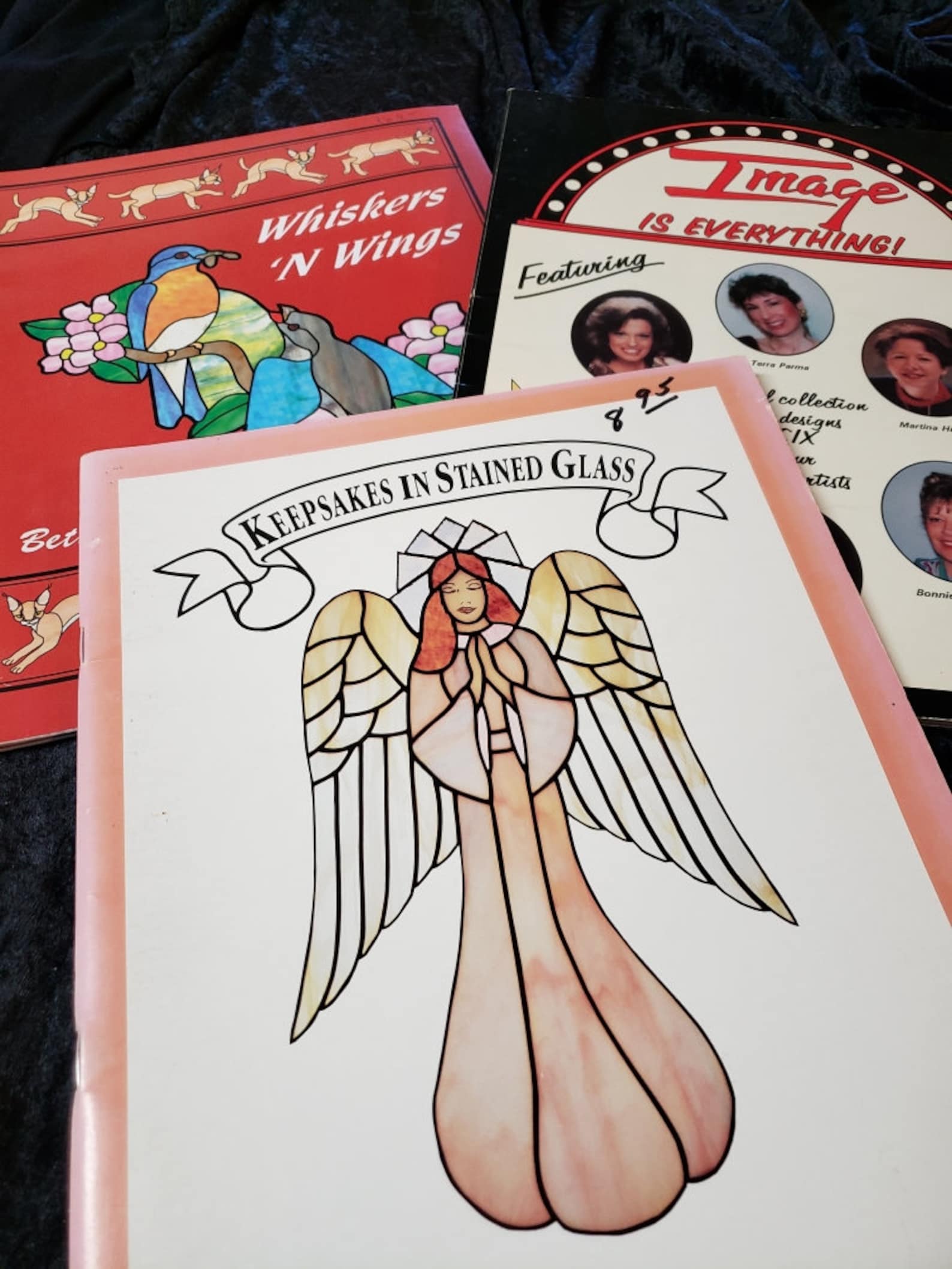 Stained Glass Pattern Books 3 Pack Etsy