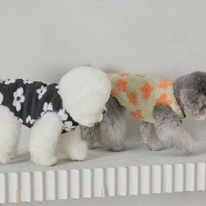 Dog Puffer Jacket | Holiday Reversible Jacket | Dog Clothes | Dog Clothing| Puppy Clothes | Clothes for Small Dog, Medium Dog | Pet Clothes