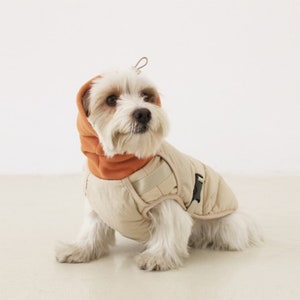 Puffy dog jacket new arrivals
