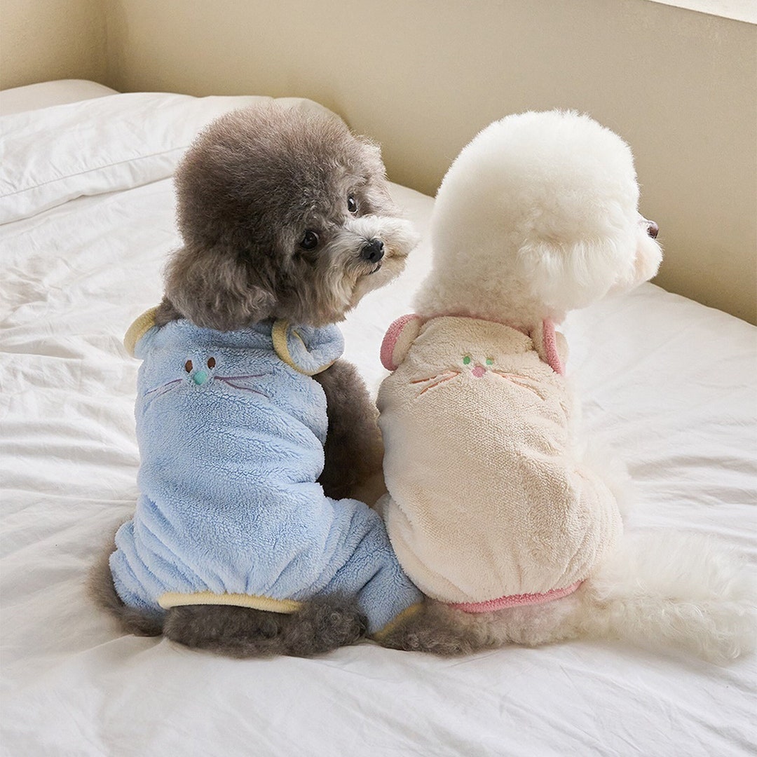 Dog Fleece Jumpsuit Milky Way Allinone Dog Puppy Etsy