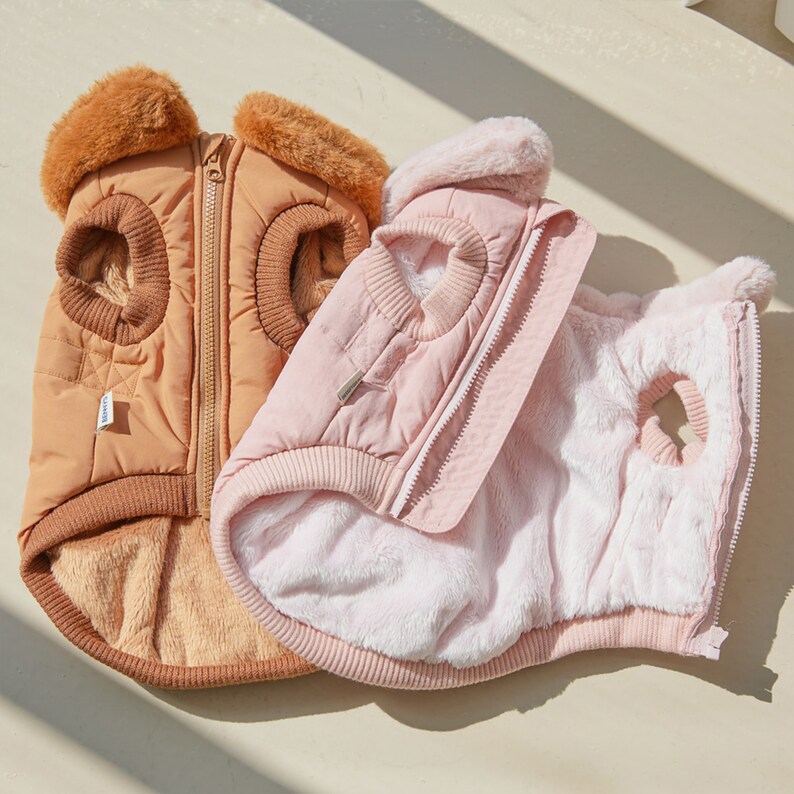 Dog Puffer Jacket Favorite Harness Puffer Jacket Dog Etsy