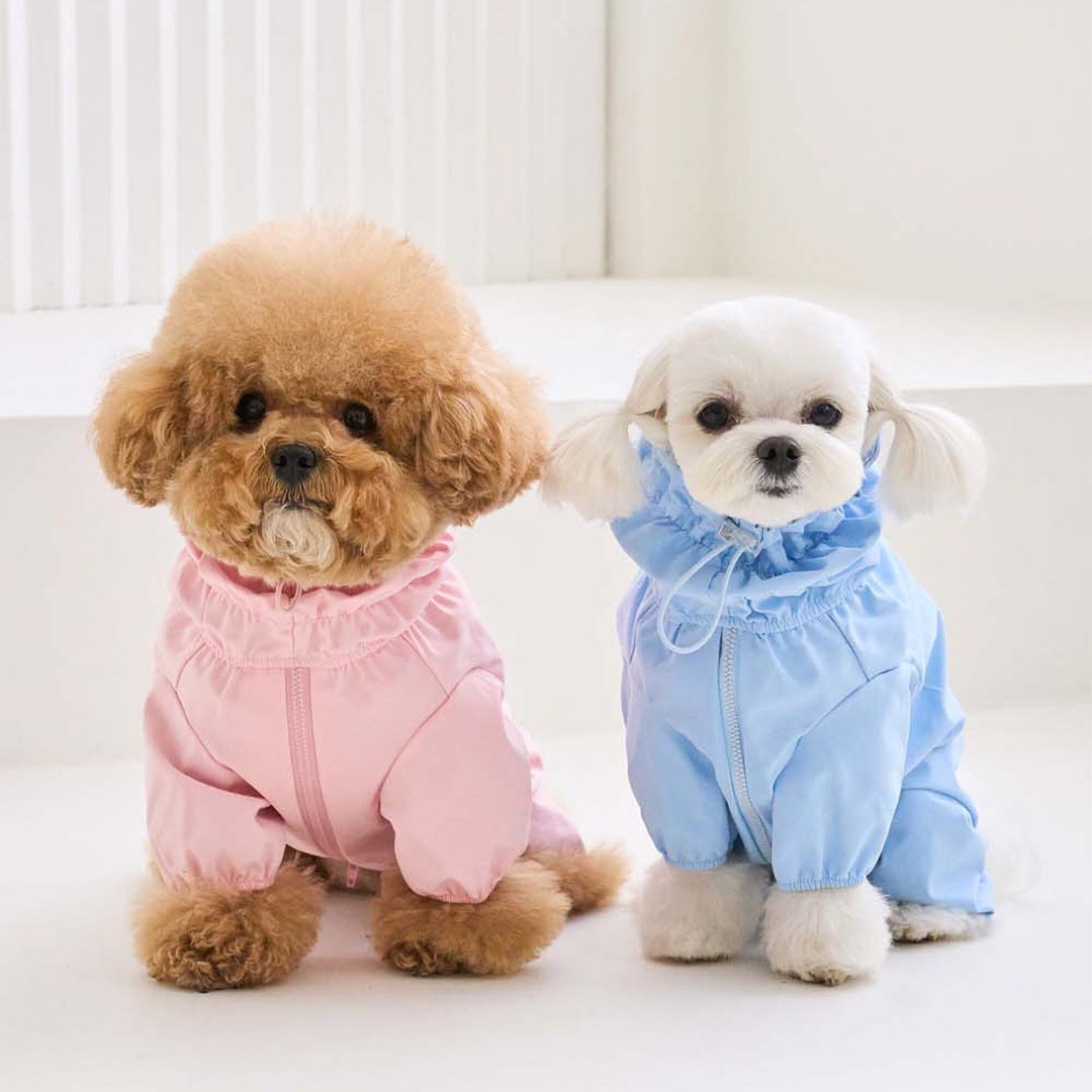 Dog Rain Jumpsuit Dog Raincoat Jacket Rain Coat for Dog Dog Clothes Dog