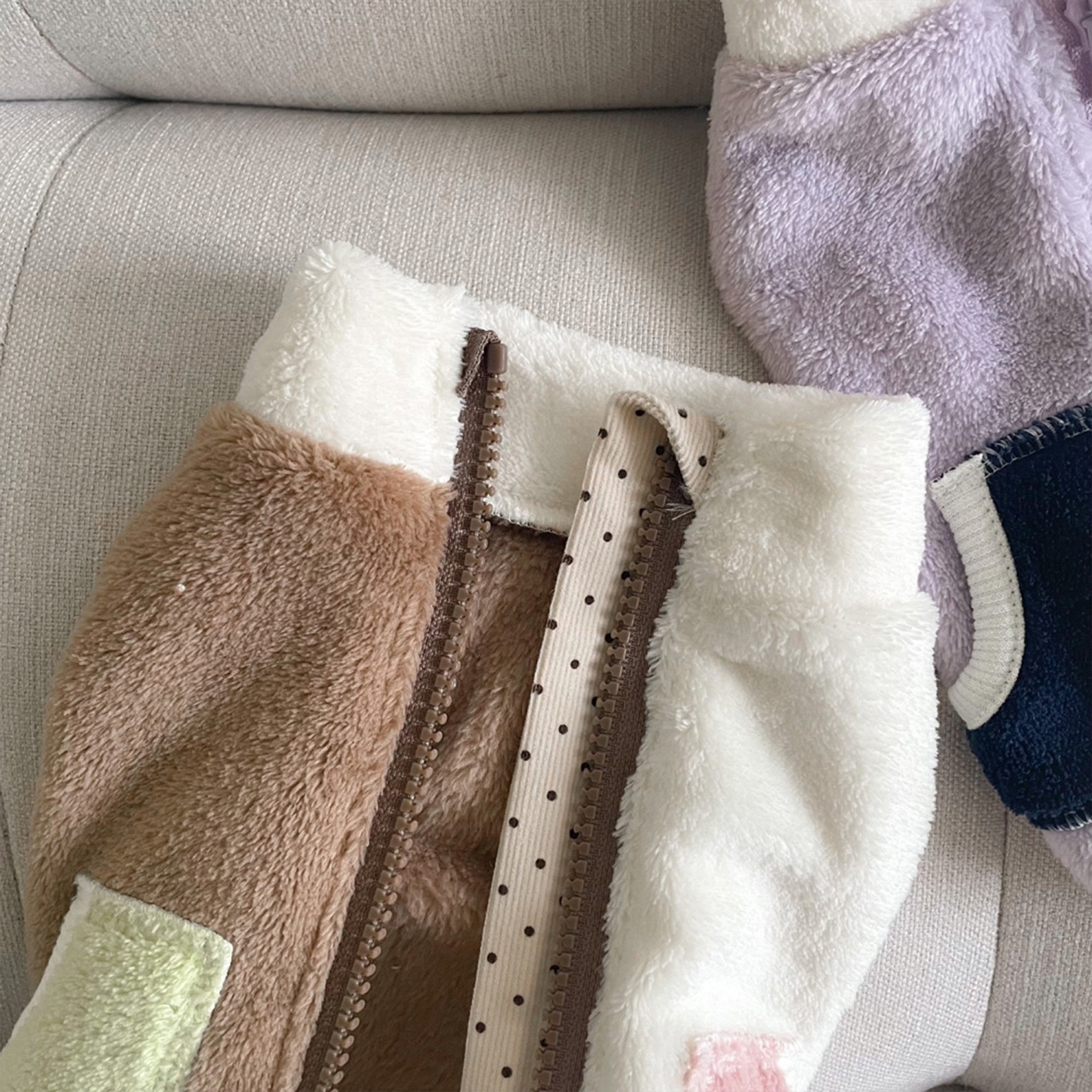 Dog Fleece Jacket Ice Cream Fleece Vest Jacket Dog Clothes Etsy