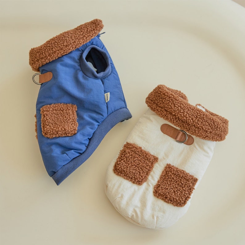 Dog Puffer Jacket Igloo Harness Puffer Jacket Dog Clothes Etsy