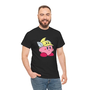 Retro Gaming Tee, Kirby Fun for Gamers, Video Game Shirt, Vintage Gamer Gift, Gaming T-Shirt, Geeky Tee
