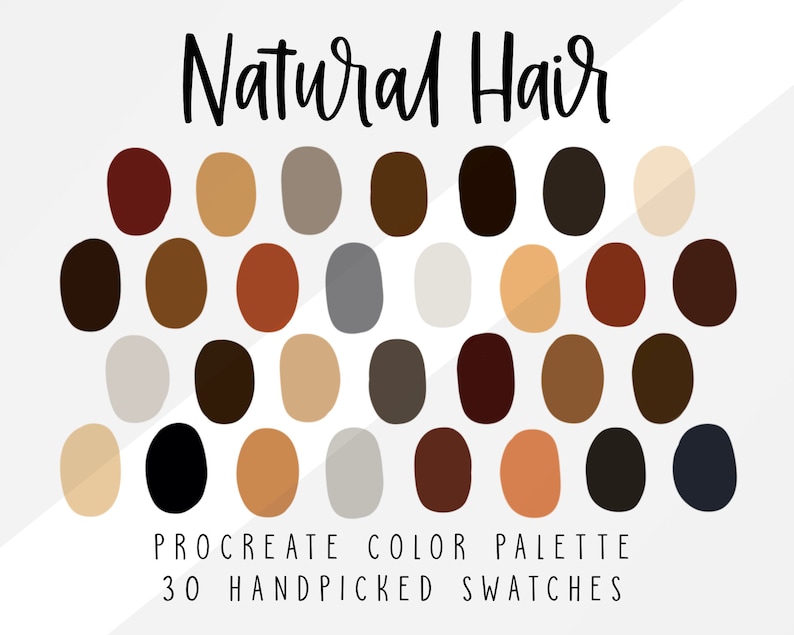 hair color palette procreate hair color palette procreate