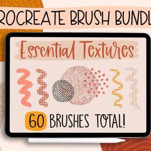 Procreate Texture Brush Set, Procreate Stamps, Seamless Pattern Brush, iPad Procreate Tools, Procreate Bundle