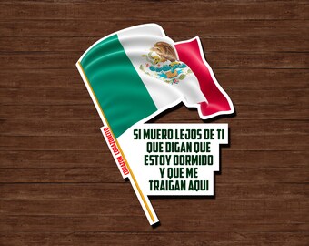 Mexican Stickers, Mexican Pride, Latina Stickers, Latino Stickers, Laptop Stickers, Hydro Flask Stickers, Latina Owned, Mexican Owned,