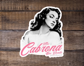 Mexican Stickers, Maria Felix, Maria Felix Stickers, Laptop Stickers, Latina Stickers, Latino Stickers, Latina Owned, Hydro Flask Stickers,