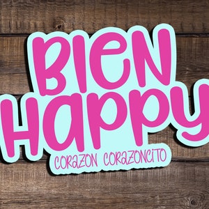 Mexican Stickers, Latina Stickers, Latino Stickers, Laptop Stickers, Hydro Flask Stickers, Yeti Stickers, Latina Owned, Spanish Stickers,