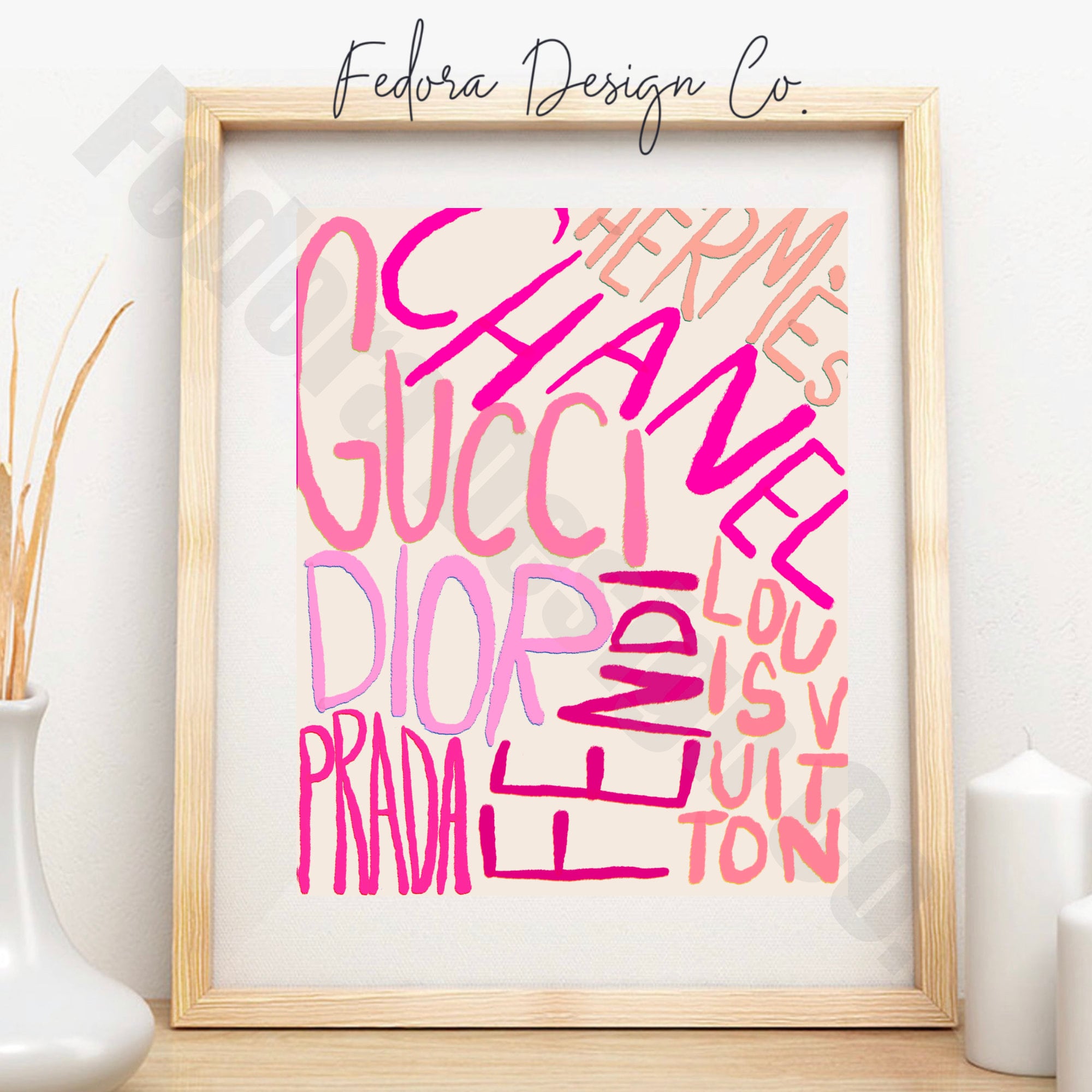 Chanel Gucci Art - Etsy Chanel Gucci Art - Etsy