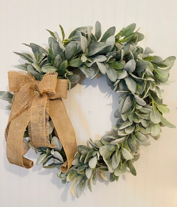 Lambs Ear Wreath main image 0